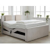 Boxspringbett elektrisch verstellbar (10.000 Newton Leistung je Motor) - Modell Bolton GM mit Fußblende - alle Größen, alle Farben, Konfigurator