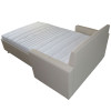 Polsterbett ohne Bettkasten und mit Armlehnen - Modell Hawaii 30A, alle Größen, alle Farben, Konfigurator