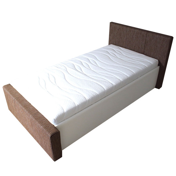 Polsterbett ohne Bettkasten - Modell Las Vegas 90G, alle Größen, alle Farben, Konfigurator