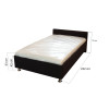 Polsterbett ohne Bettkasten - Modell Beach II 3070 - 200 cm x 220 cm