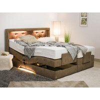 Luxus Boxspringbett 180x210 elektrisch verstellbar und...