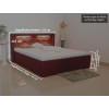 Polsterbett ohne Bettkasten und mit LED Beleuchtung - Modell Paris 404G, alle Größen, alle Farben, Konfigurator