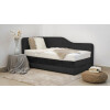 Boxspringbett mit Bettkasten und Seitenwand - Modell Alexandria K mit Seitenteil - alle Größen, alle Farben, Konfigurator