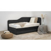 Boxspringbett mit Bettkasten und Seitenwand - Modell Alexandria K mit Seitenteil - alle Größen, alle Farben, Konfigurator