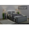 Boxspringbett mit Bettkasten und mit Fußtruhe - Modell Malibu K II, alle Größen, alle Farben, Konfigurator