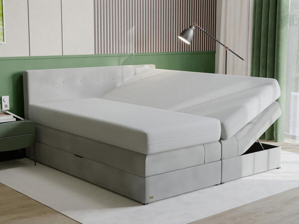 Boxspringbett mit Bettkasten - Modell 40GK - alle Größen, alle Farben, Konfigurator