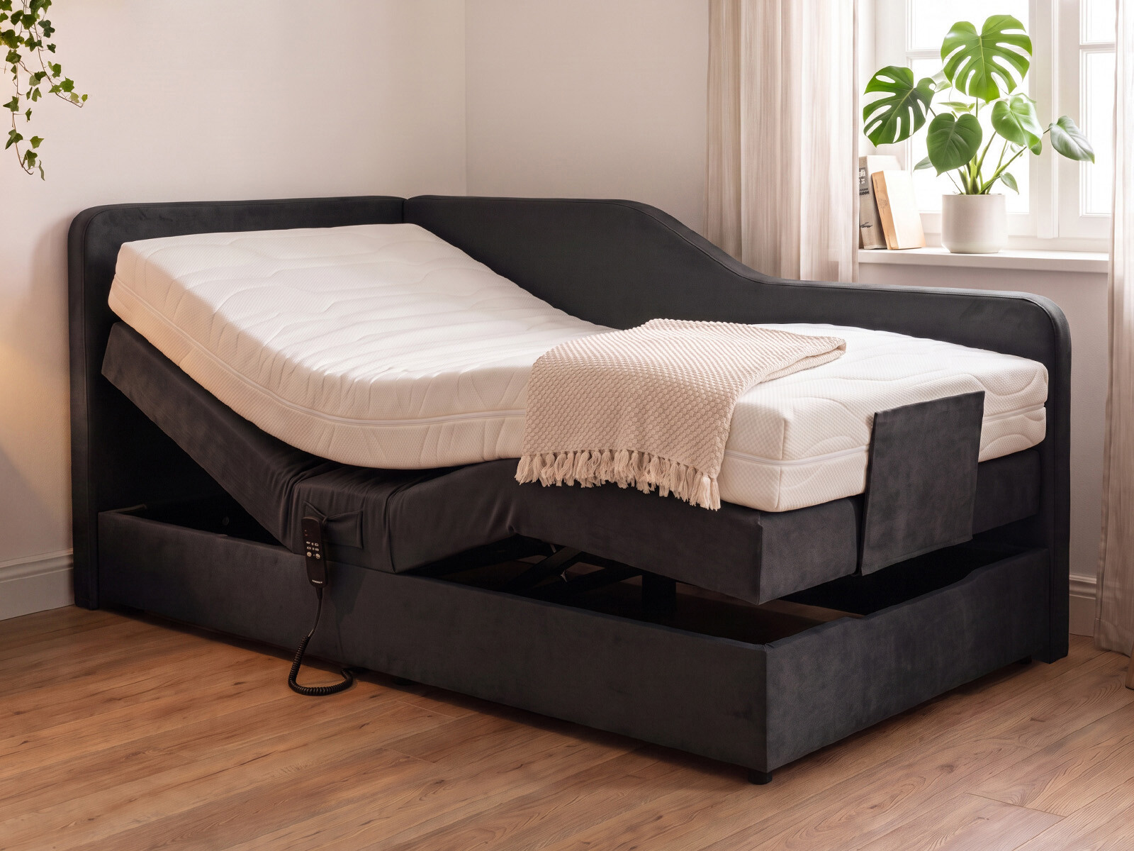 Boxspringbett mit Motorverstellung direkt vom Hersteller
