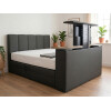 Boxspringbett elektrisch verstellbar (10.000 Newton Leistung je Motor) mit TV Lift - Modell Chicago 120GM mit TV-Lift - alle Größen, alle Farben, Konfigurator