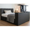 Boxspringbett elektrisch verstellbar (10.000 Newton Leistung je Motor) mit TV Lift - Modell Chicago 120GM mit TV-Lift - alle Größen, alle Farben, Konfigurator