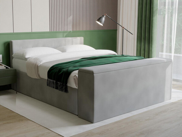 Boxspringbett mit Truhe - Modell 40G mit Fußtruhe - alle Größen, alle Farben, Konfigurator