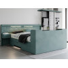 Boxspringbett mit Bettkasten und Nachttischen und TV Lift und mit LED Beleuchtung - Modell Paris Night K mit TV-Lift und Nachttischen - alle Größen, alle Farben, Konfigurator