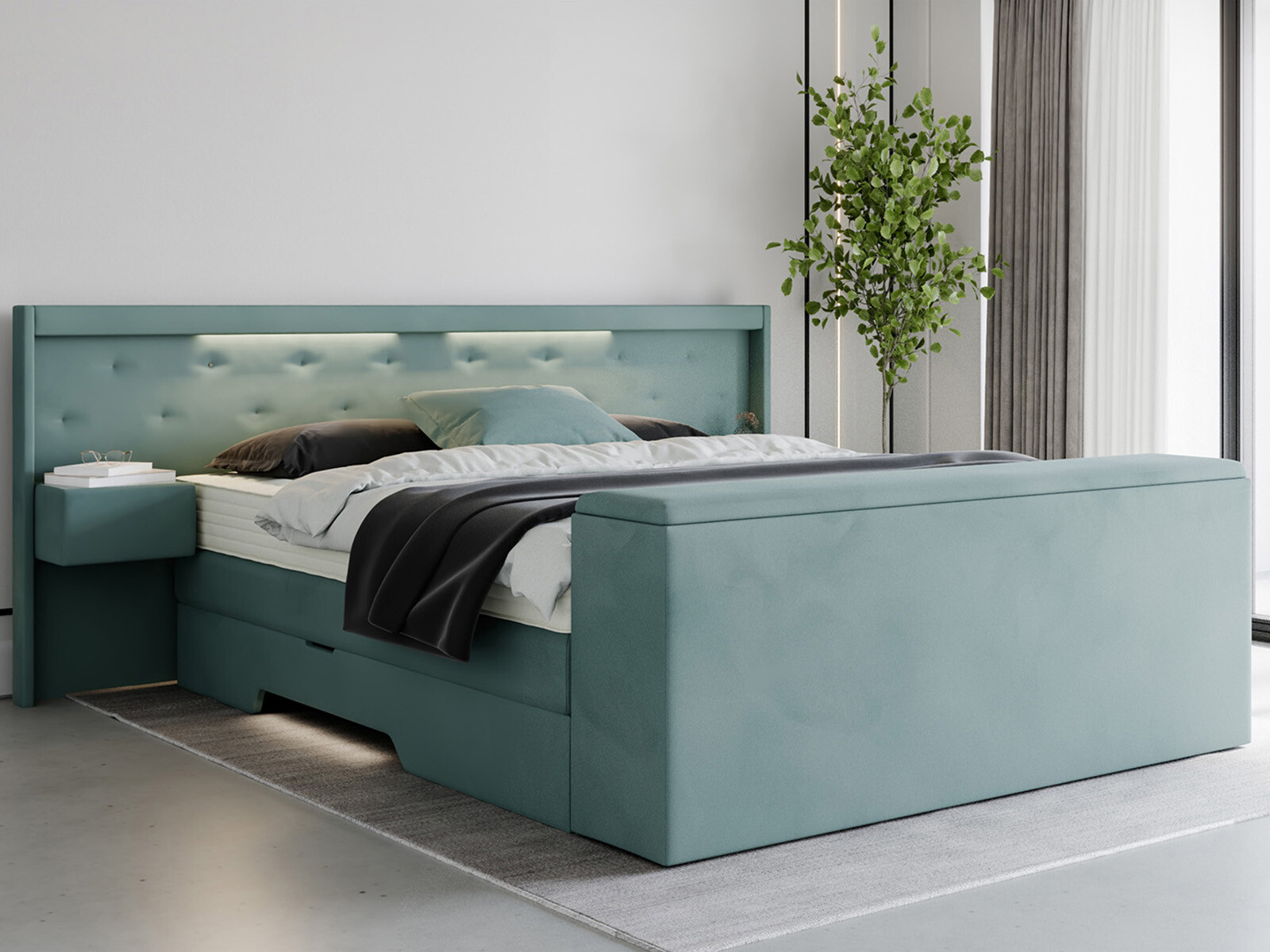 Boxspringbett mit Motorverstellung direkt vom Hersteller