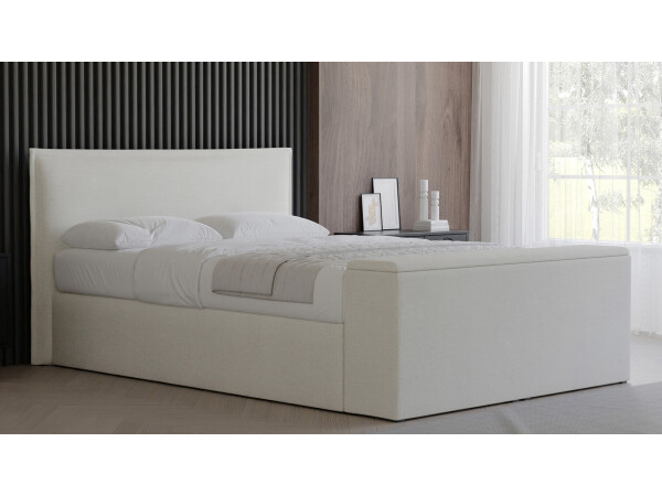 Boxspringbett mit Truhe - Modell Madrid mit Fußtruhe - alle Größen, alle Farben, Konfigurator
