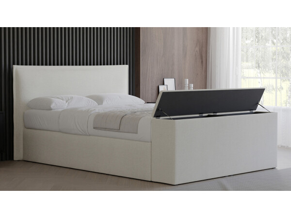 Boxspringbett mit Truhe - Modell Madrid mit Fußtruhe - alle Größen, alle Farben, Konfigurator
