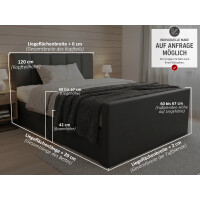 Boxspringbett elektrisch verstellbar (10.000 Newton...