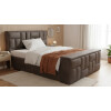 Boxspringbett mit Truhe - Modell Nevada mit Fußtruhe in Optik des Kopfteils - alle Größen, alle Farben, Konfigurator