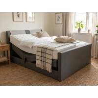 Boxspringbett elektrisch verstellbar (10.000 Newton...