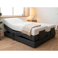 Boxspringbett ohne Kopfteil elektrisch verstellbar...